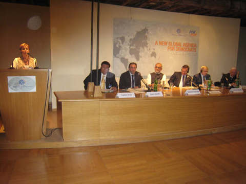 Foto: Delegaci�n de Think Gaur en Roma.