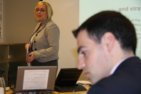 Foto: Reuniones con responsables de educaci�n a distintos niveles y de la universidad Metropolia