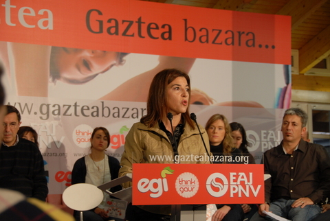 Foto: La Presidenta del Parlamento Vasco, Izaskun Bilbao, ha cerrado esta iniciativa