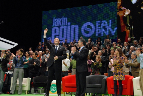 Foto: Los coordinadores del  proyecto Think Gaur Euskadi 2020 